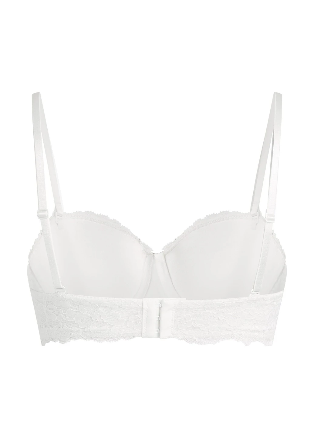Білий балконет бюстгальтер Hunkemoller з кісточками поліамід
