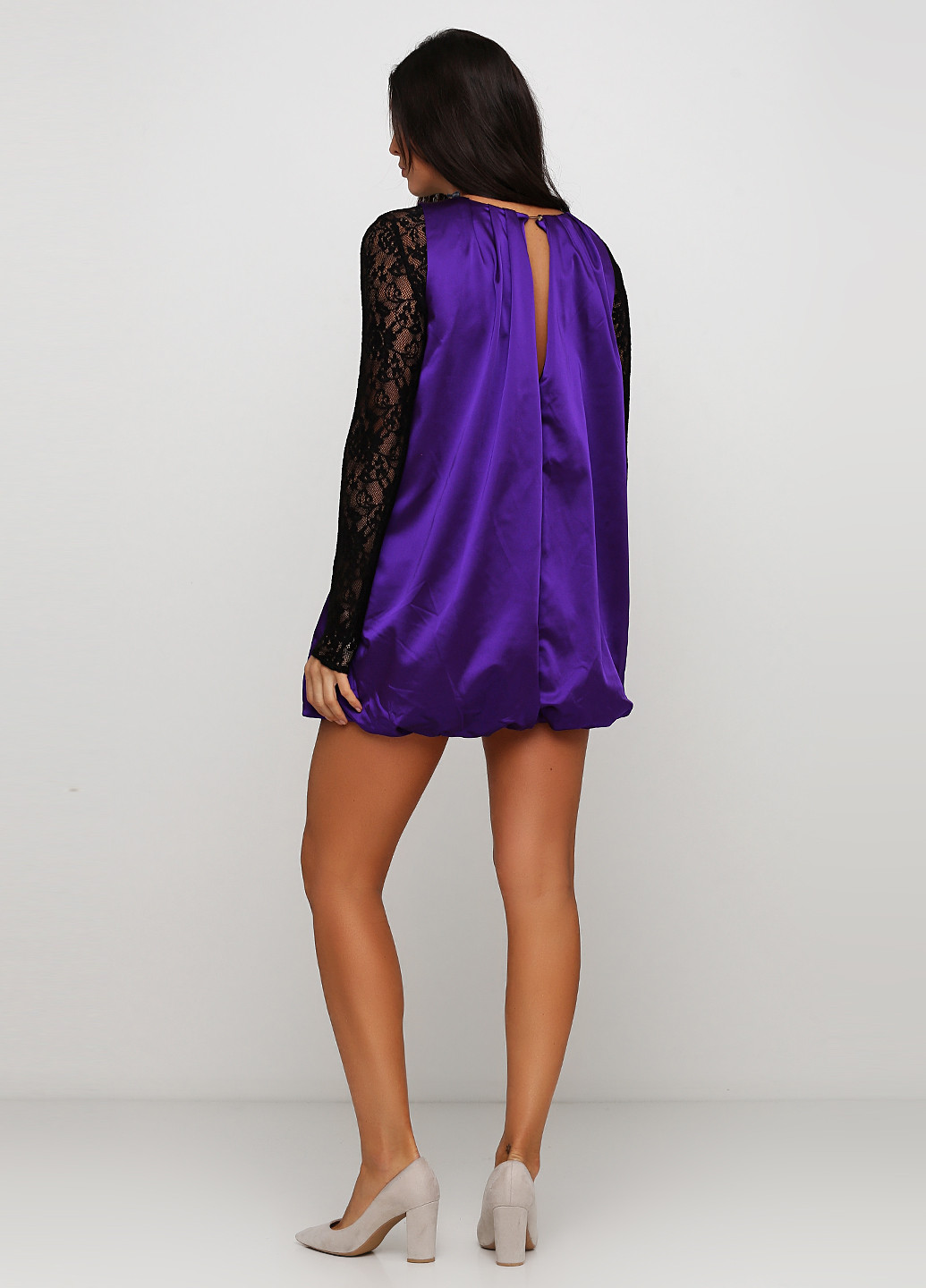 Фиолетовое кэжуал платье Babylon однотонное