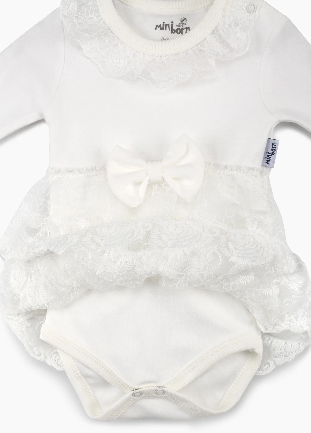 Біла сукня-боді Mini born (254063088)