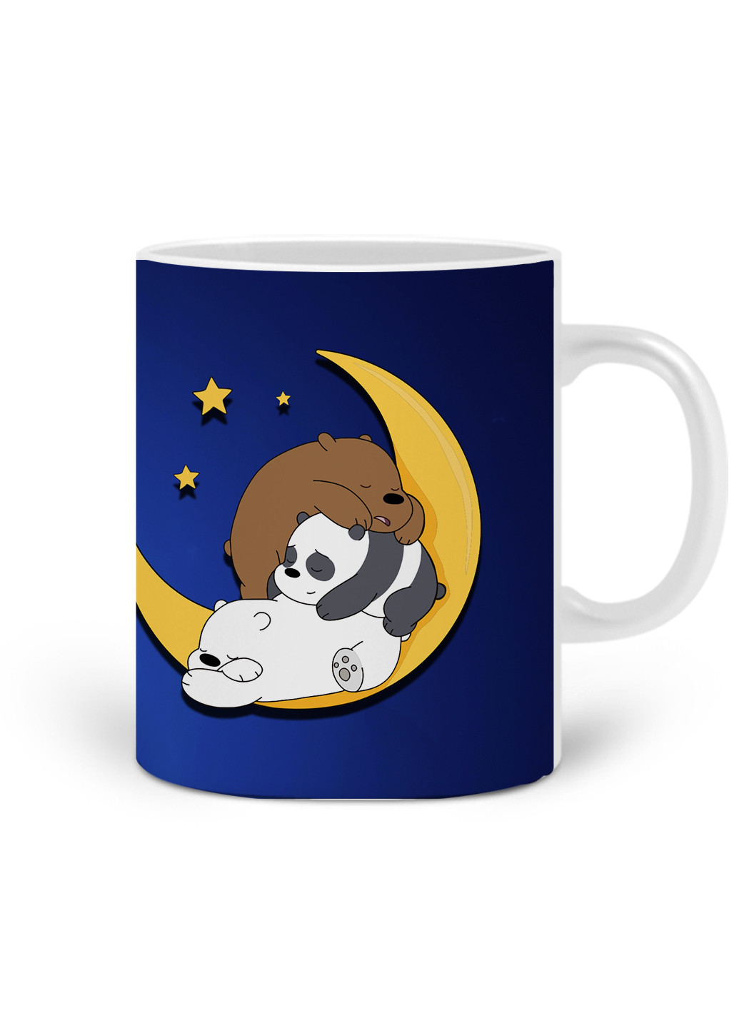 Кружка Вся правда про ведмедів (We Bare Bears) 330 мл горнятко керамічне (20259-2894) MobiPrint (224806172)