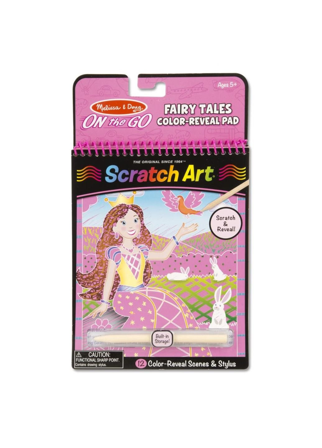 Набір для творчості Альбом подряпин Казкові персонажі (MD19140) Melissa&Doug (254067225)