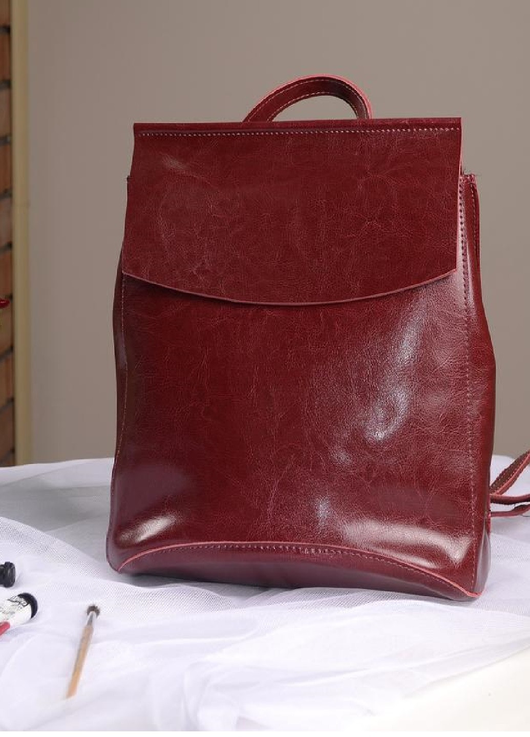 Кожаный сумка-рюкзак Vishnya (254453529)
