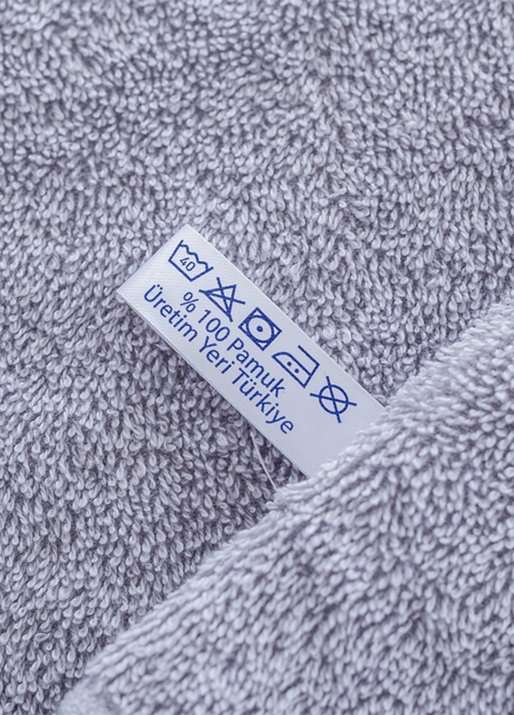 English Home полотенце, 30х30 см однотонный серый производство - Турция