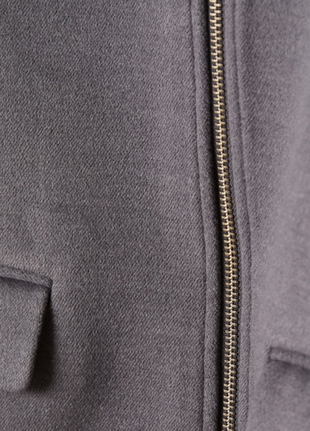 Сіре демісезонне Пальто однобортне H&M