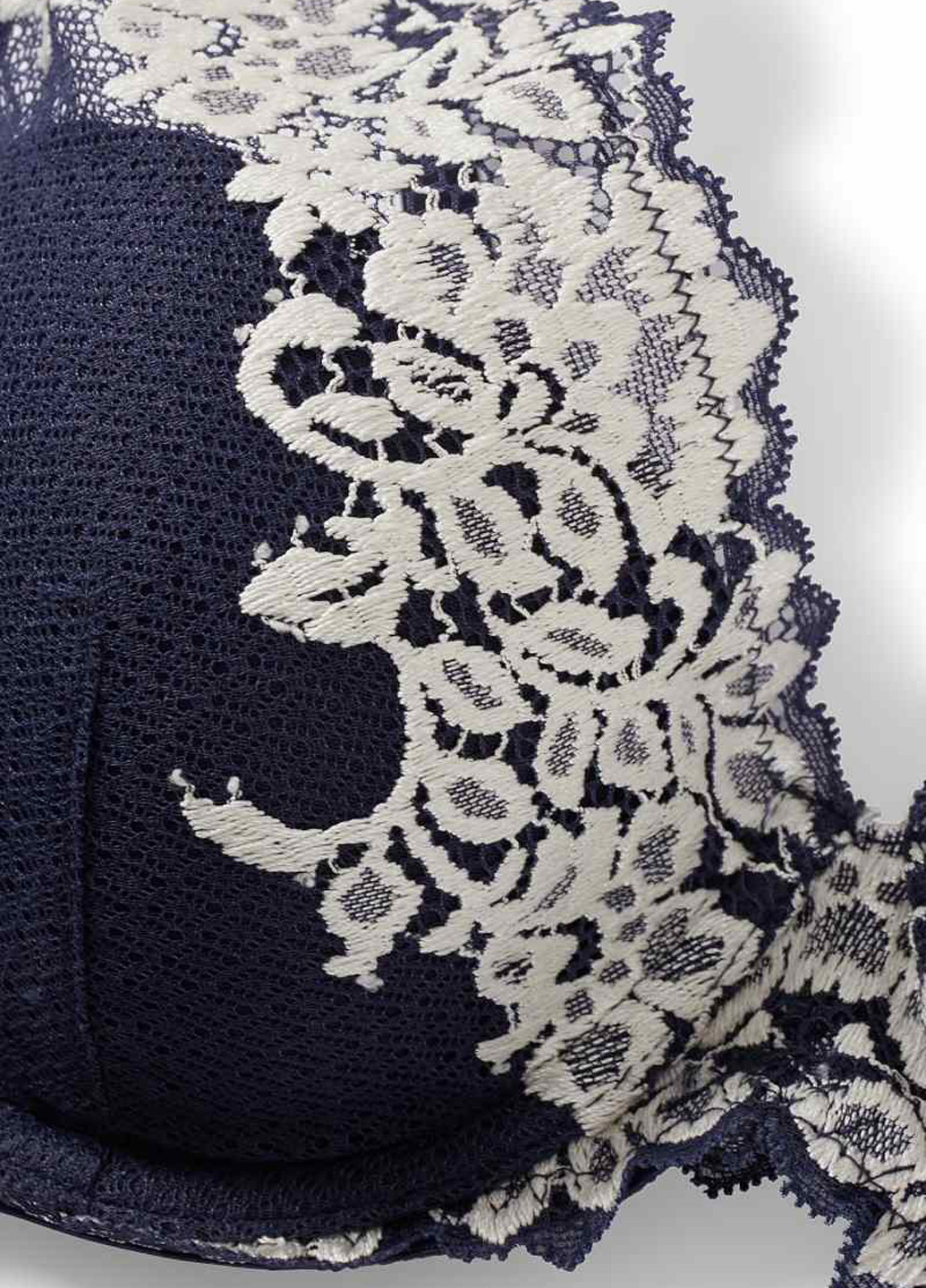 Темно-синій бюстгальтер C&A з кісточками поліамід