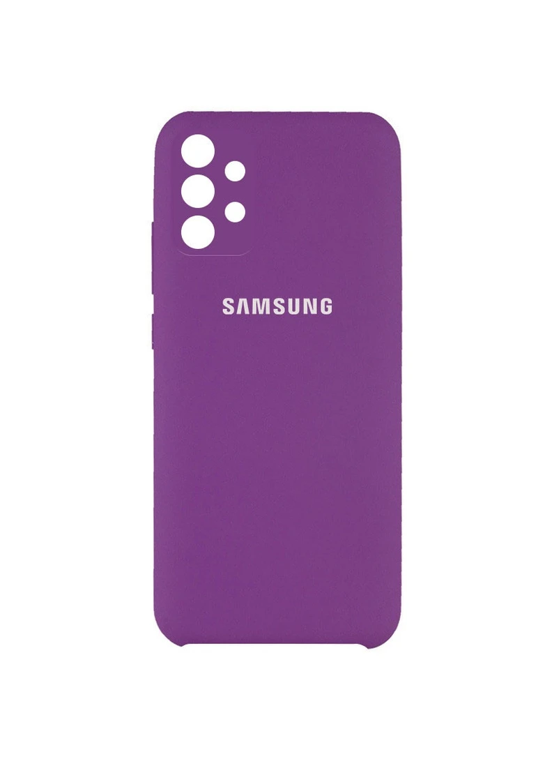 Чохол Silicone Cover Full Camera (AAA) для Samsung Galaxy A72 4G / A72 5G Фіолетовий / Grape (is_00000047073_14) Epik (250499619)