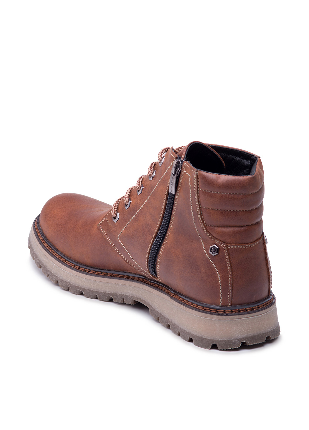 Коричневые зимние ботинки Bastion