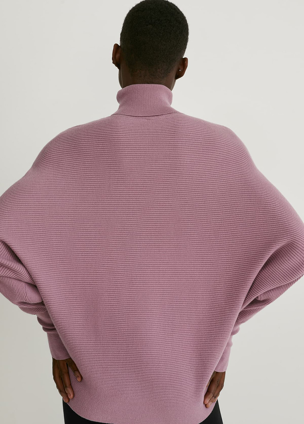 Темно-лиловый демисезонный свитер C&A