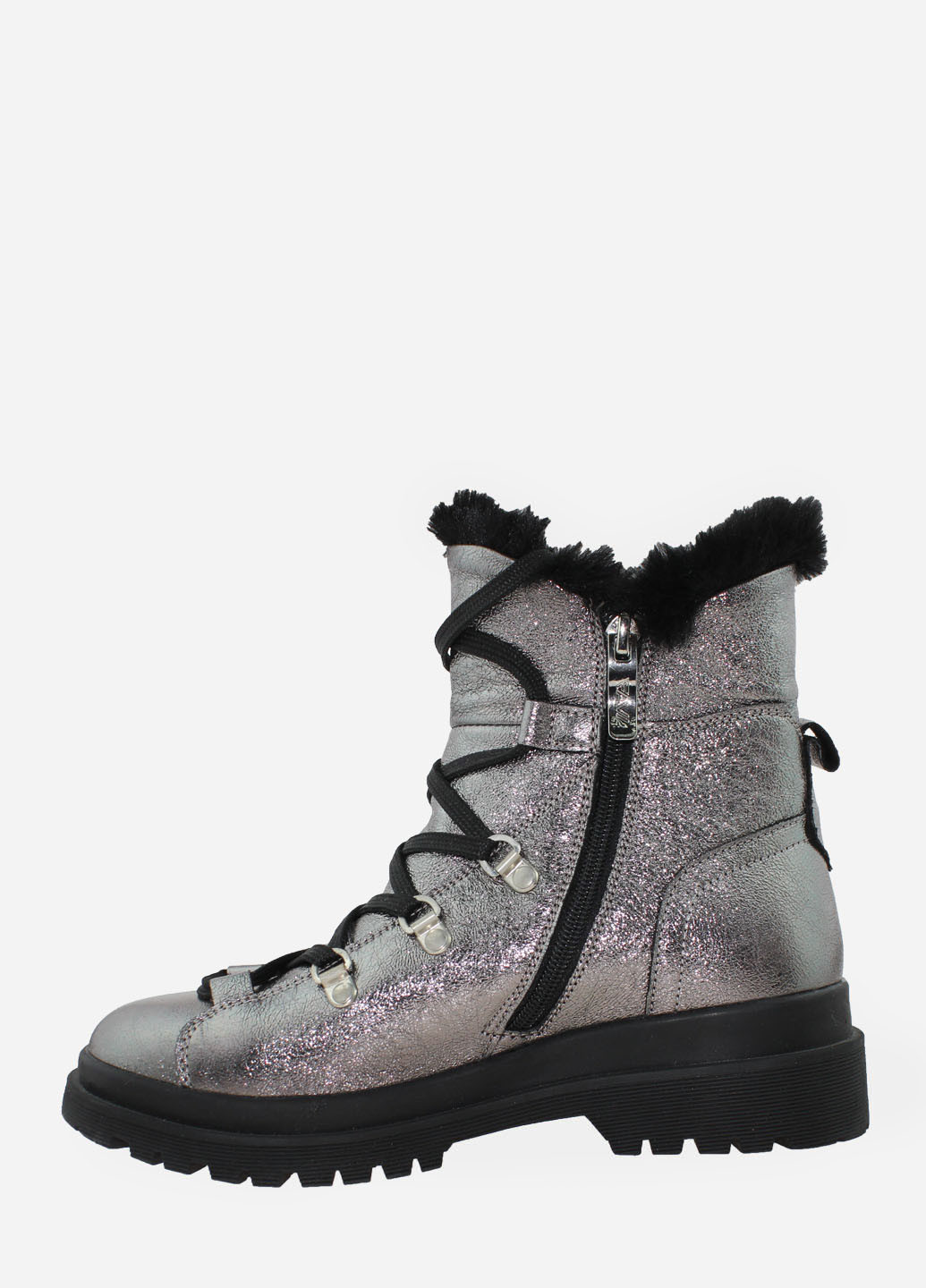 Зимние ботинки rf03599 никель Favi