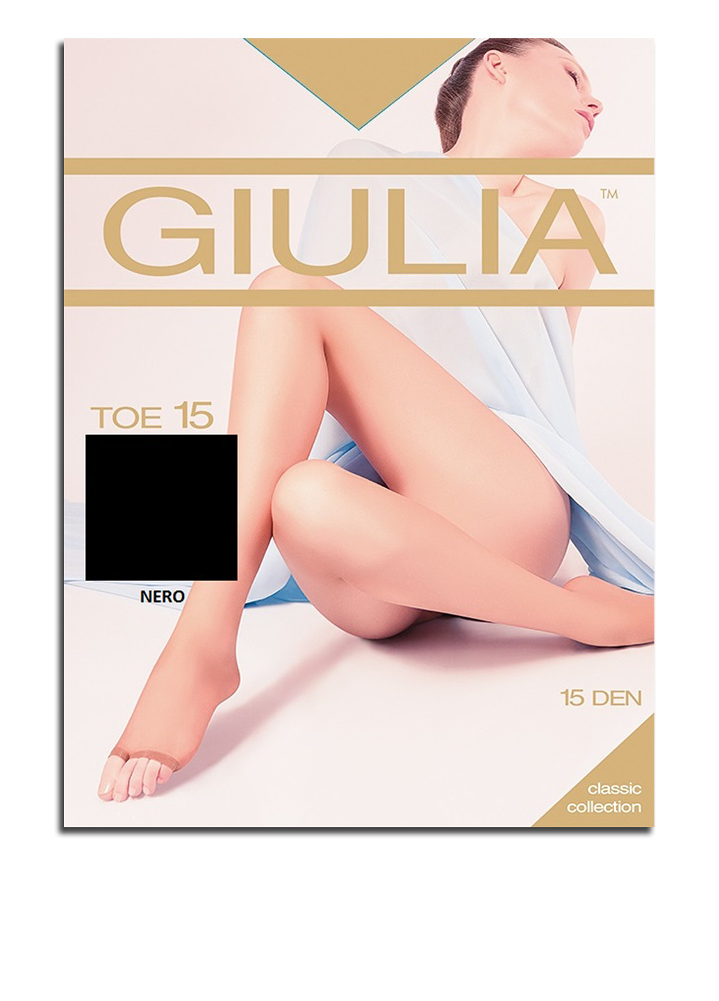 Колготки 15 Den, nero Giulia (16948729)