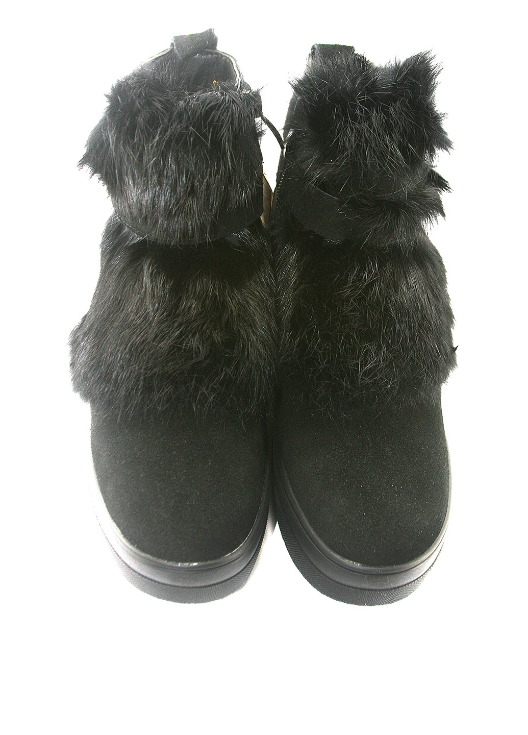 Зимние ботинки ITTS с пряжкой, с мехом из натуральной замши