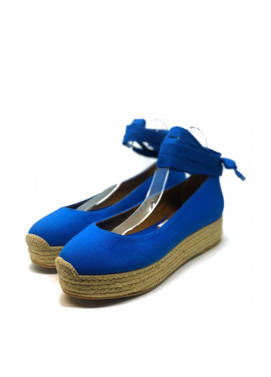 Синие эспадрильи Ralph Lauren однотонный завязки, джут (298550423)