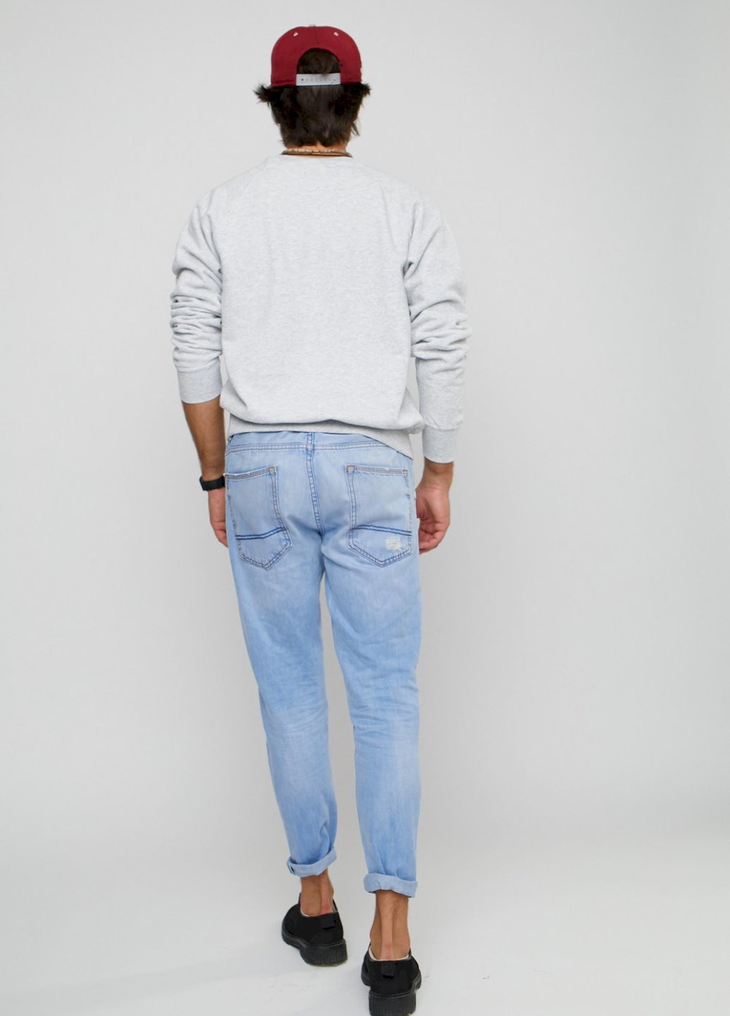 Сірий світшот YAPPI (198688738)