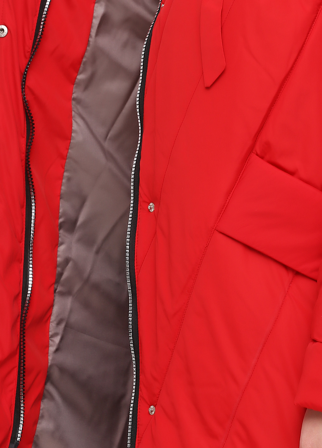 Червона демісезонна куртка Eva Classic