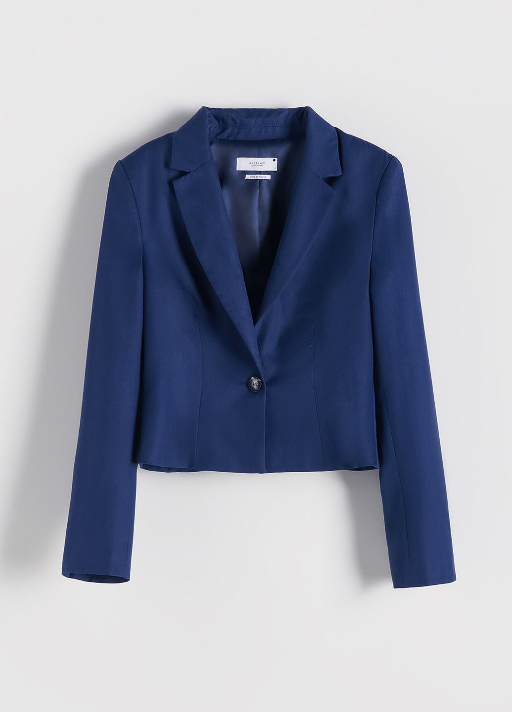 Синий женский жакет Reserved однотонный - летний