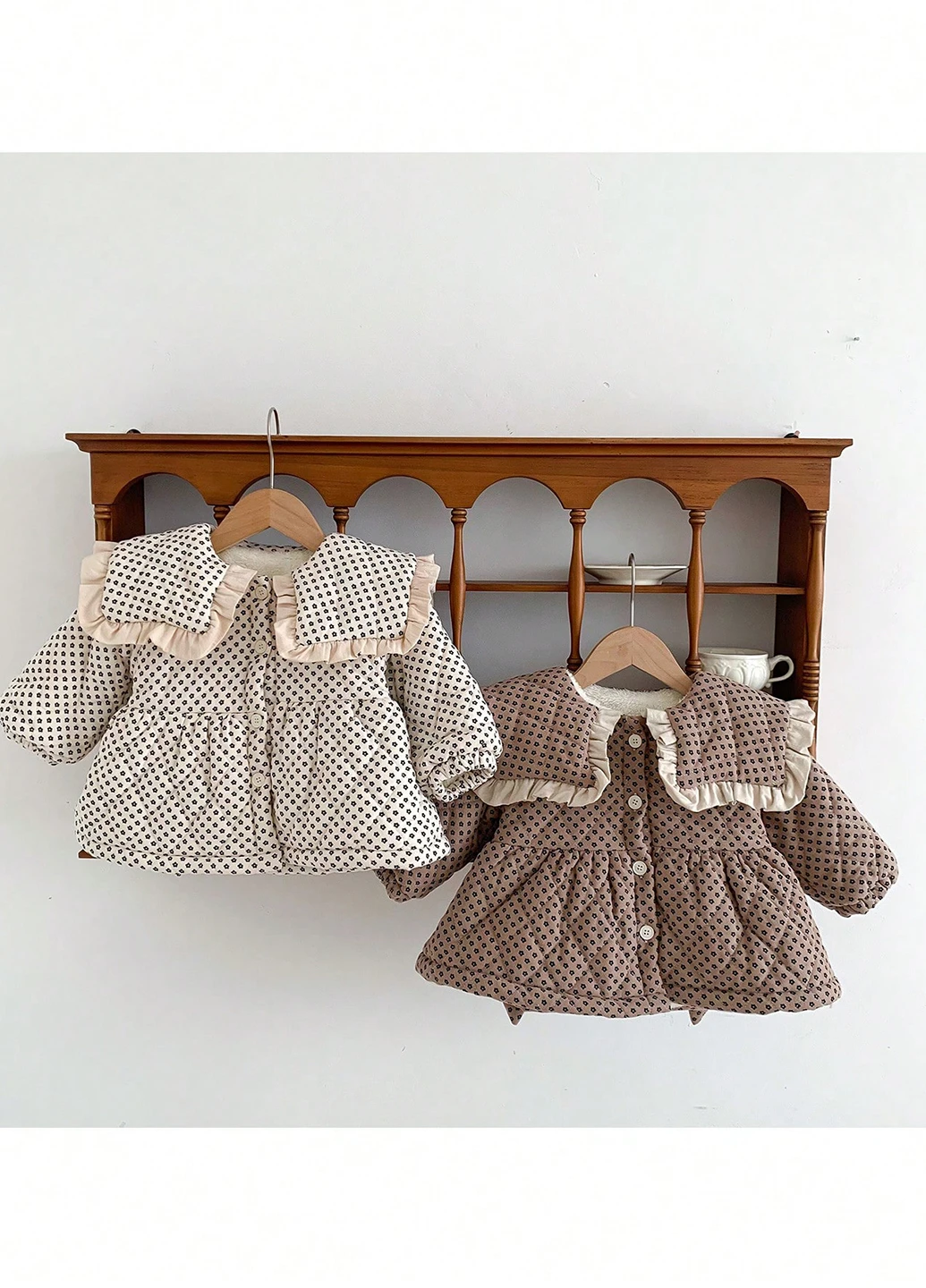 Комбінована зимня куртка SHEIN