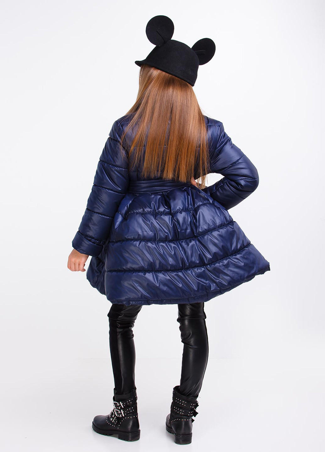 Темно-синя демісезонна куртка Sofia Shelest
