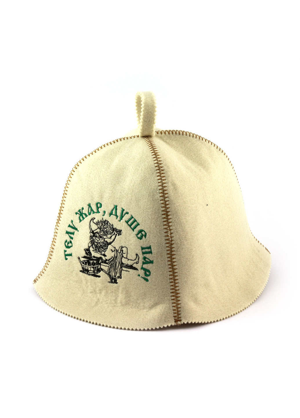 Шапка для сауни "Тіла жар, душі пар" Luxyart (206021546)