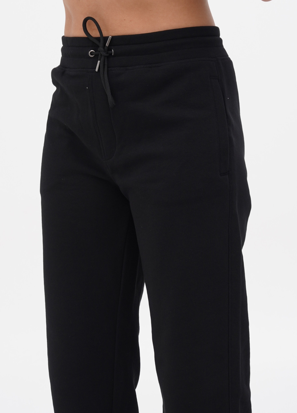 Черные спортивные, кэжуал демисезонные джоггеры брюки Emporio Armani