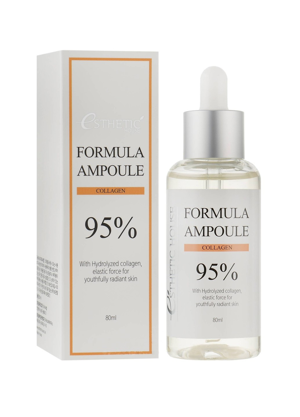 Восстанавливающая сыворотка для лица с коллагеном Formula Ampoule Collagen 80 мл Esthetic House (254647389)