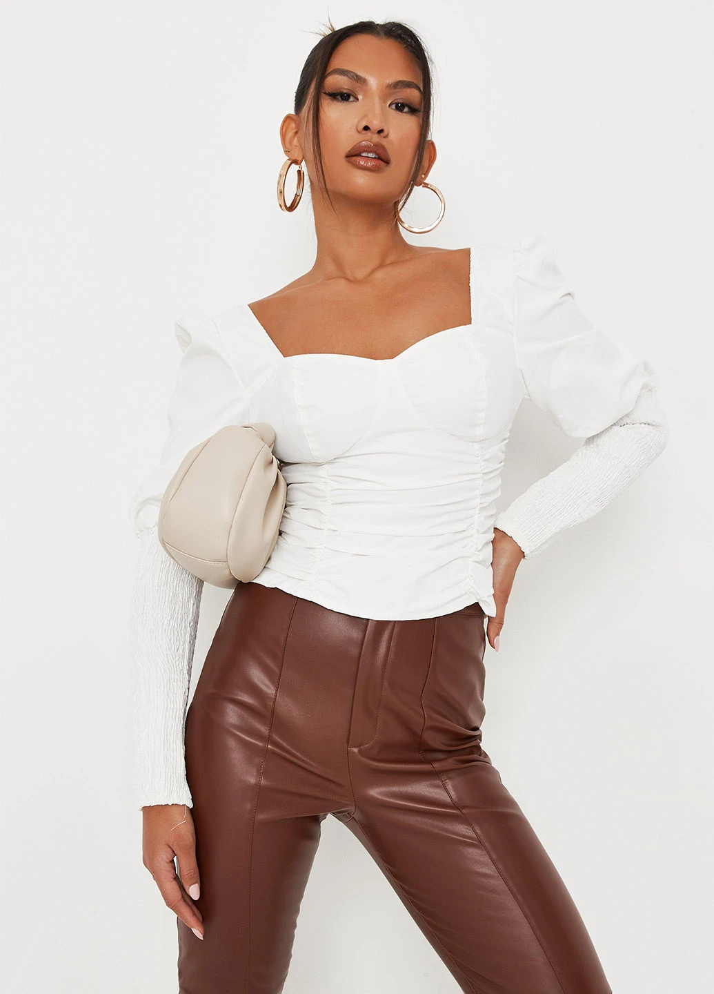 Белая блуза Missguided