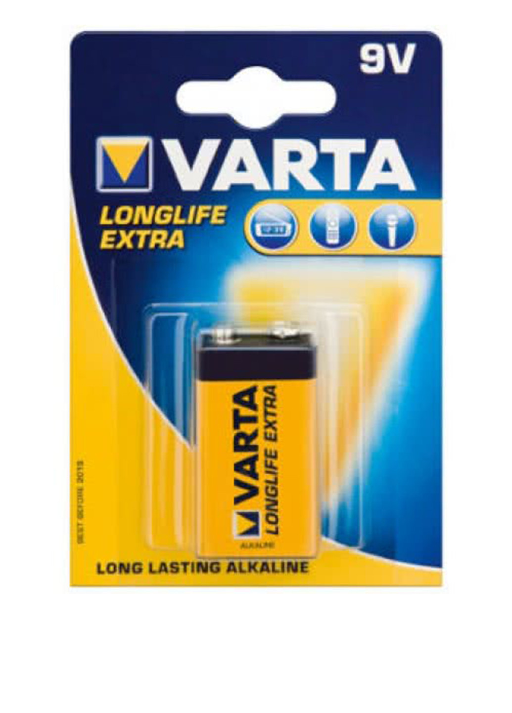 Батарейка Varta longlife 6lr61 bli 1 alkaline (04122101411) (138004309)
