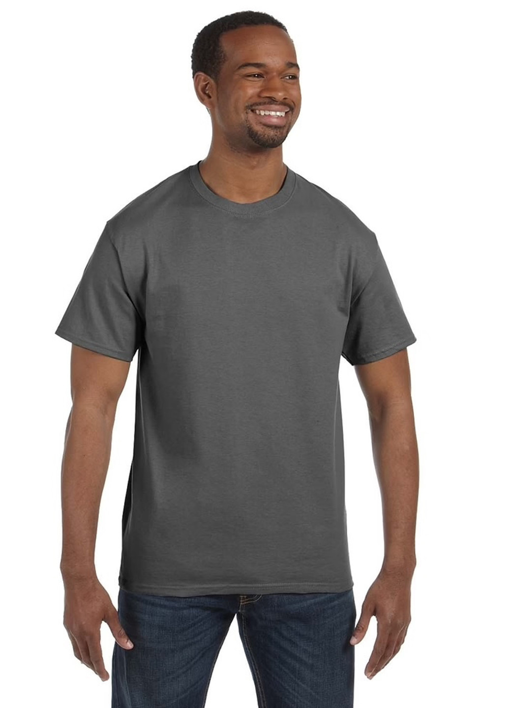 Сіра футболка Hanes