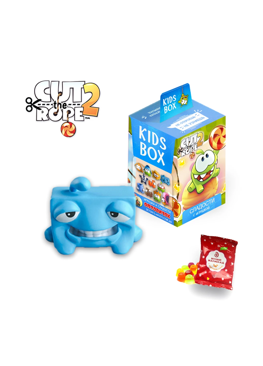 Подарунковий набір Мармелад з колекційної іграшкою Kids box (126268493)