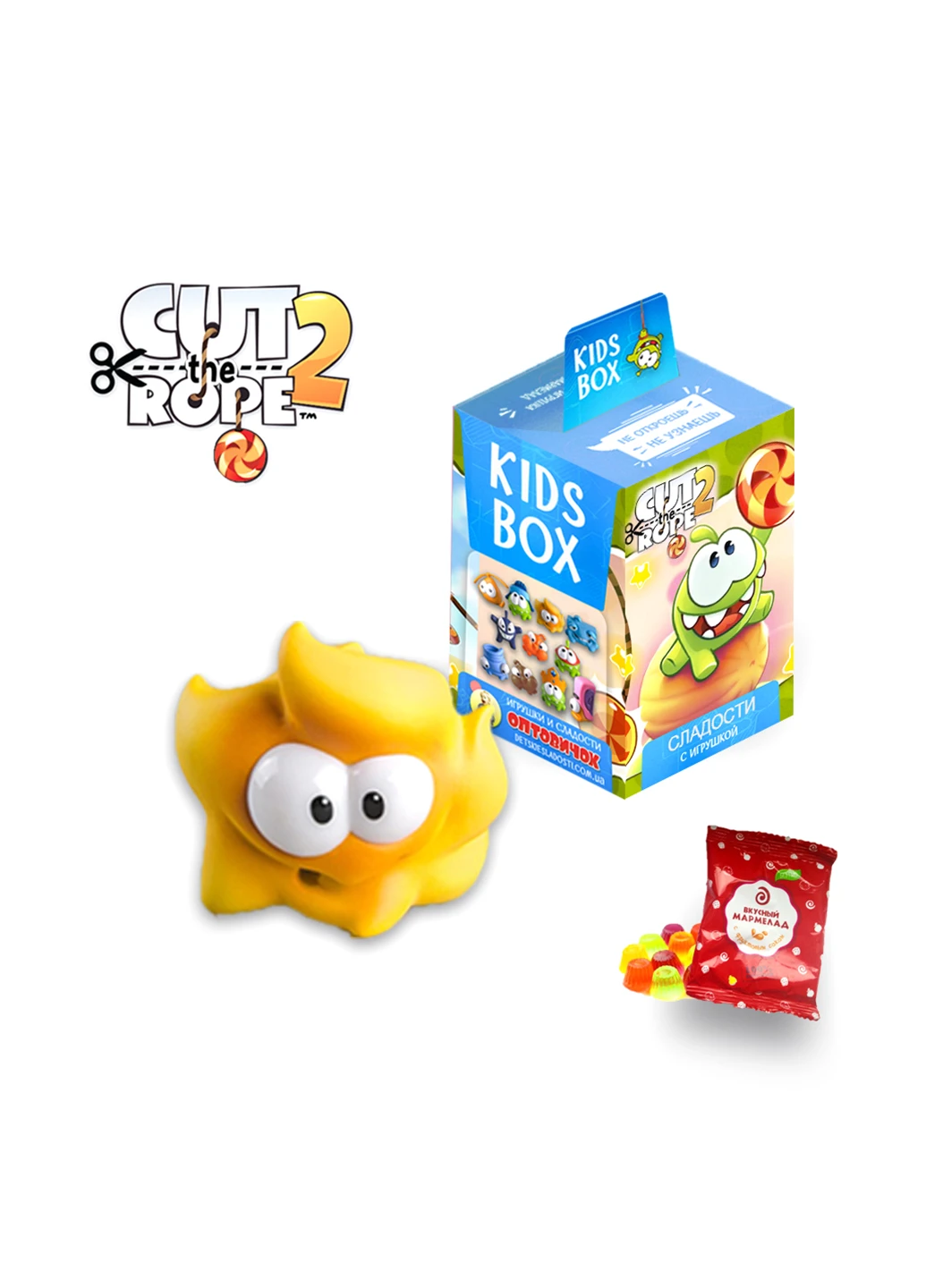 Подарунковий набір Мармелад з колекційної іграшкою Kids box (126268493)