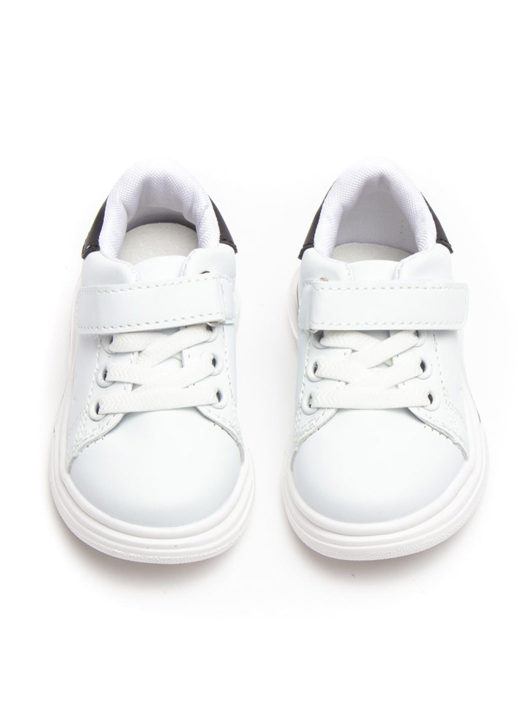 Белые демисезонные кроссовки No Brand