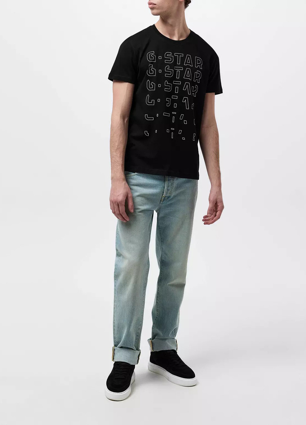 Черная футболка G-Star Raw