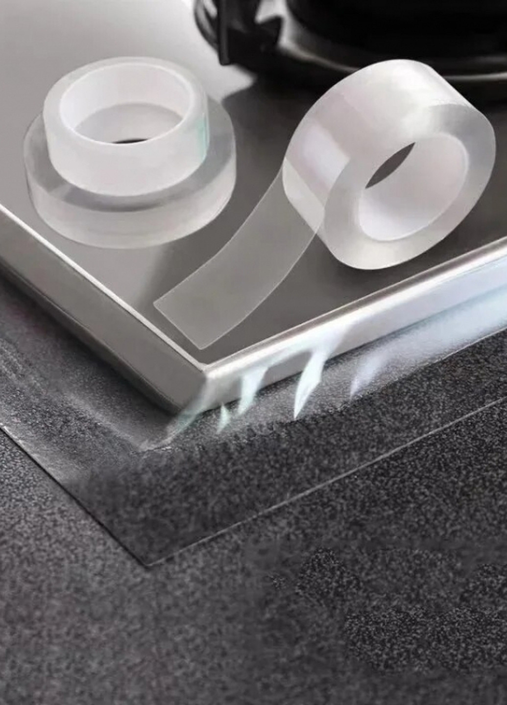 Nano стрічка водостійка від бруду та плісняви для кухні та ванної кімнати, 3000х20 мм Forus (292304617)