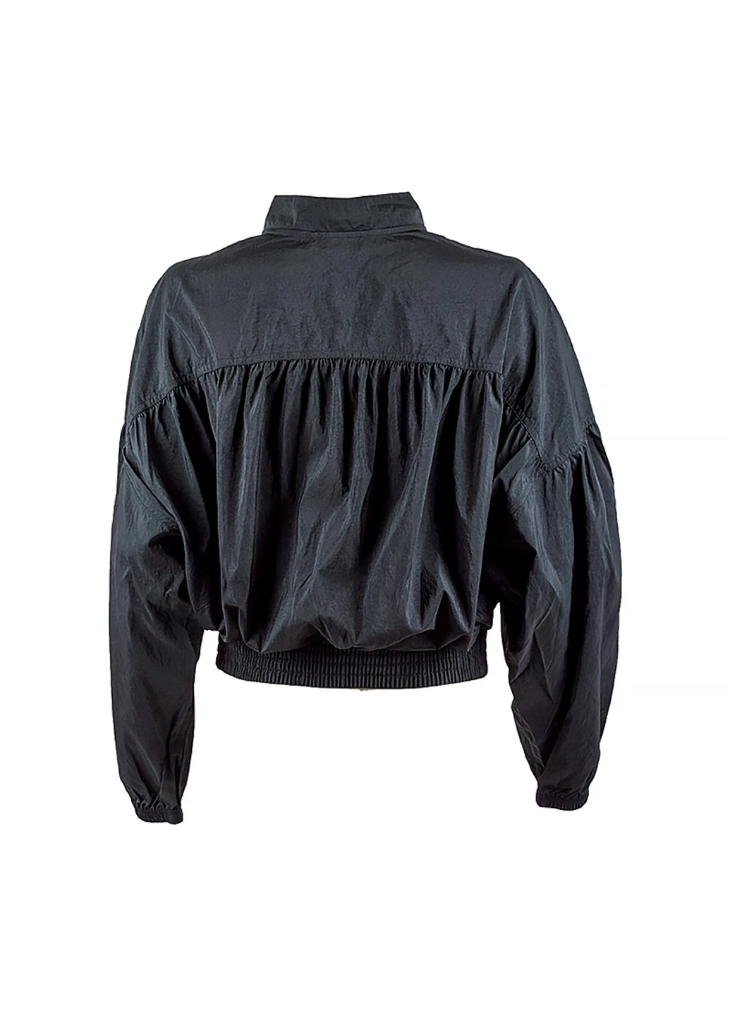 Черная демисезонная куртка s shiny fashion jacket Reebok