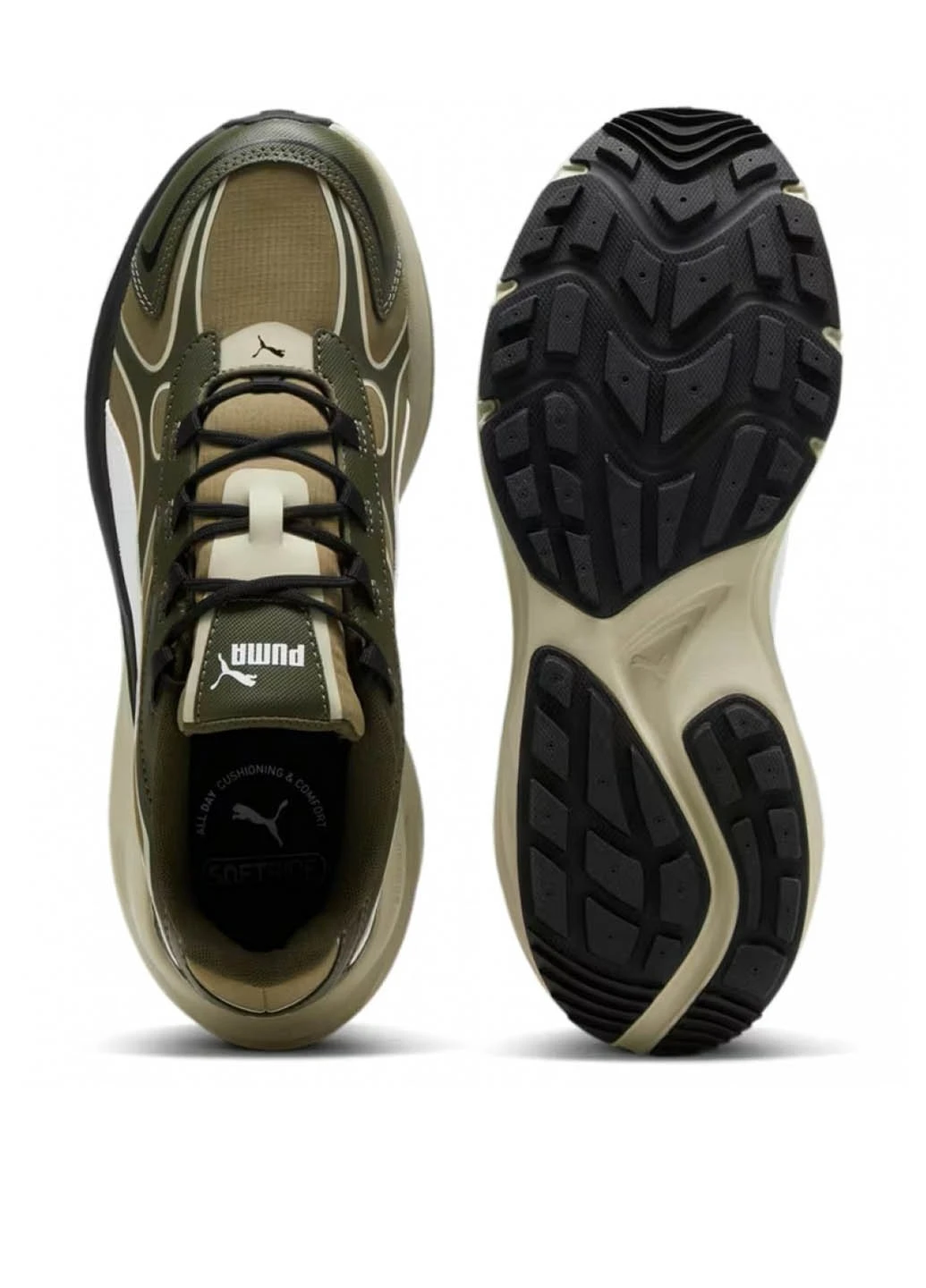 Хакі кросівки демісезон Puma Hypnotic LS Abrupt