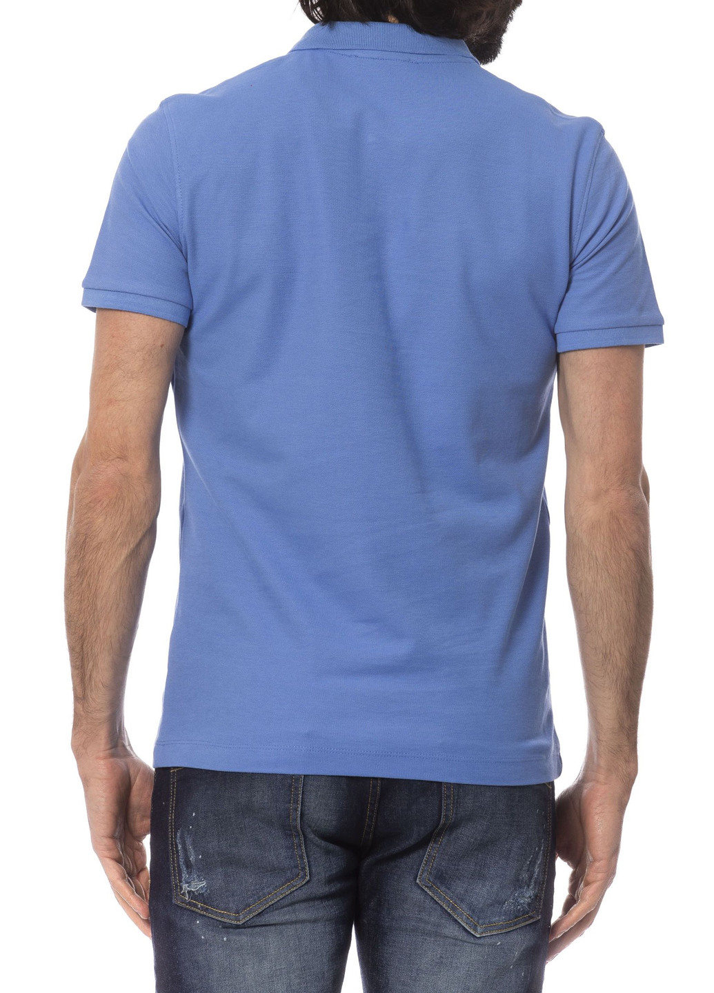 Синяя футболка-поло для мужчин Richmond с логотипом