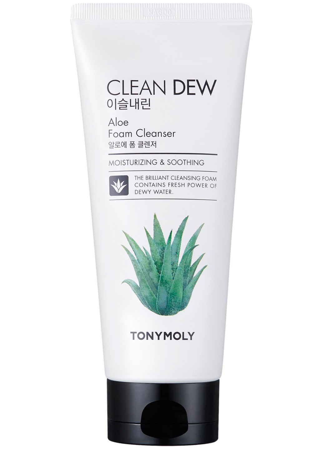 Пінка для вмивання "Алое" Clean Dew Aloe Foam Cleanser, 180 мл Tony Moly (202413637)