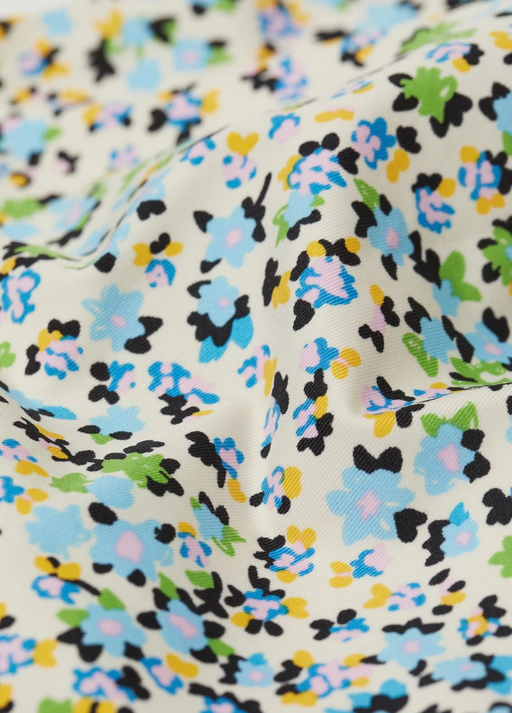 Цветные купальные трусики-плавки с цветочным принтом H&M