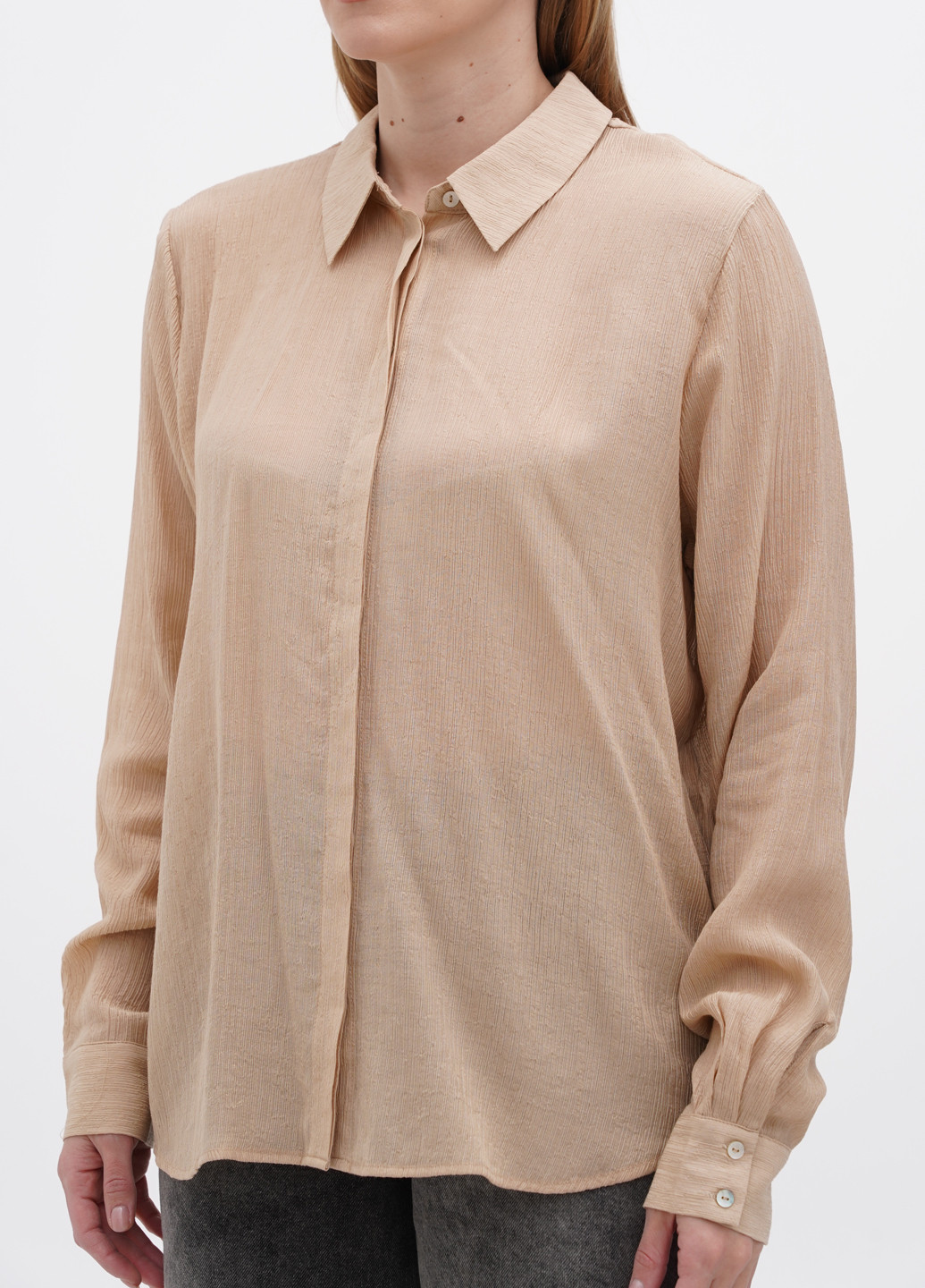 Бежева блуза Kaffe