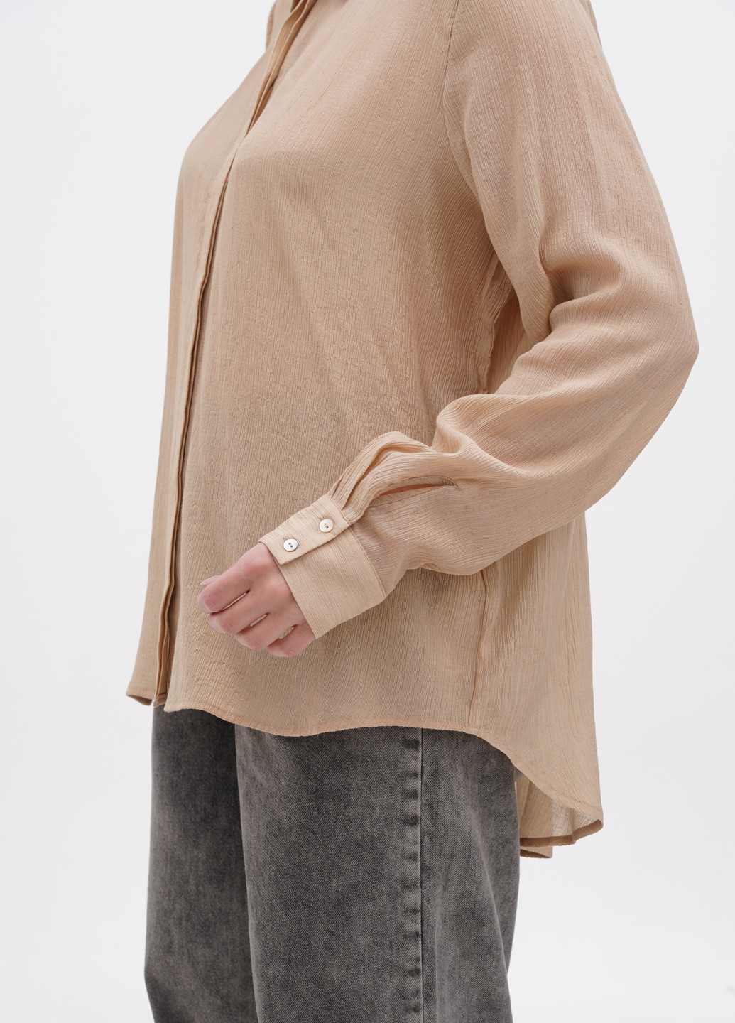 Бежева блуза Kaffe