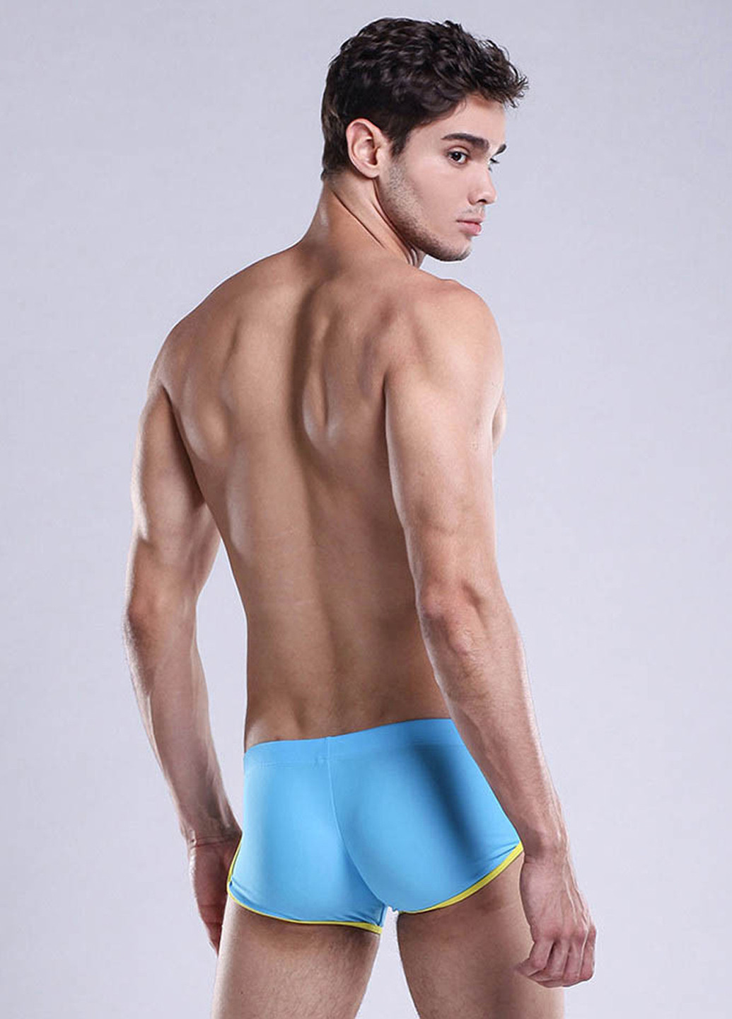 Мужские голубые пляжные мужские плавки шорты Desmit