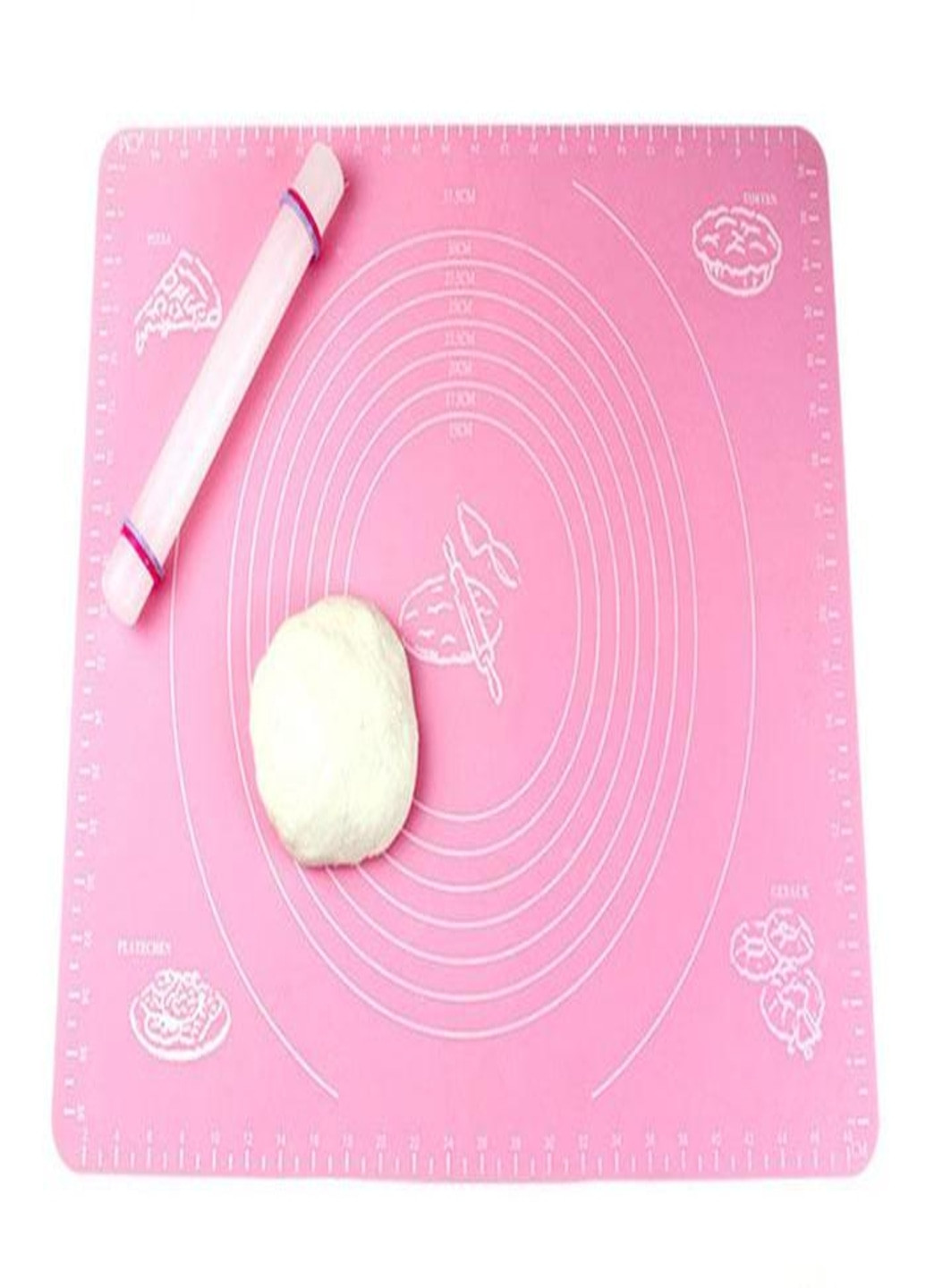 Силіконовий антипригарний килимок для випічки і розкочування тіста 50x39 см (003214 Francesco Marconi (214385279)
