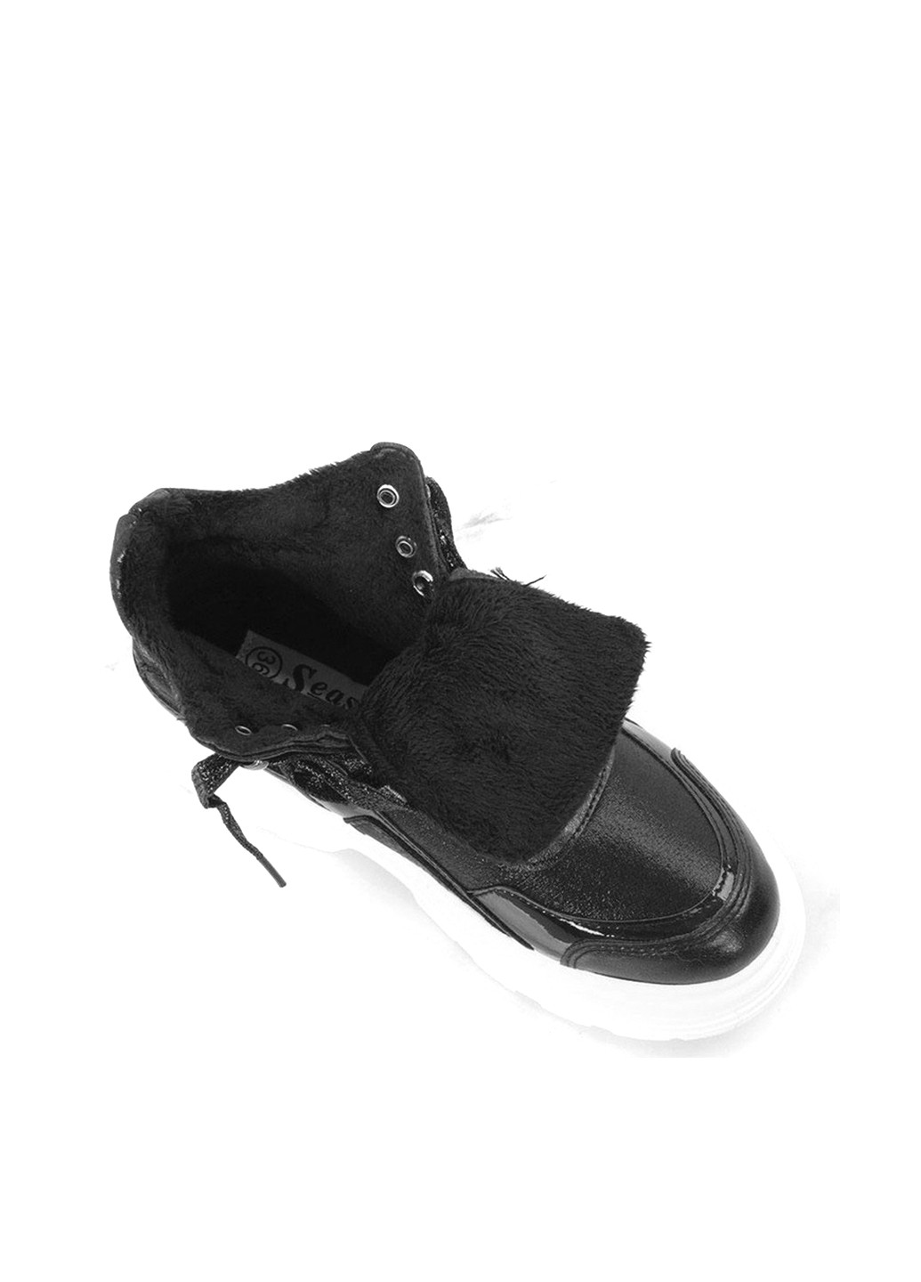 Осенние ботинки Lucky Shoes с белой подошвой из искусственной кожи