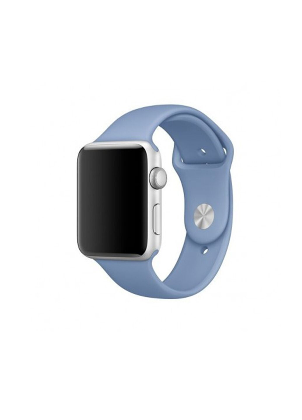 Ремінець Sport Band для Apple Watch 38 / 40mm силіконовий синій спортивний size (s) Series 5 4 3 2 1 Denim Blue ARM (222374842)