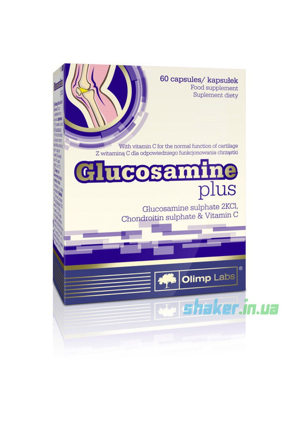 Глюкозамін Glucosamine Plus (60 капс) олімп Olimp (255408608)