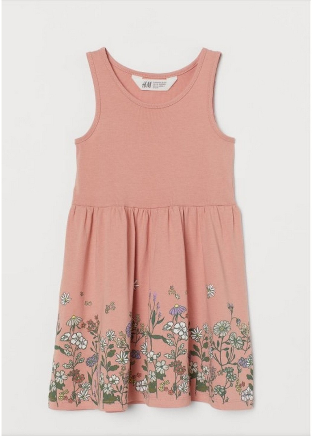 Розовое платье для девочки H&M (223817587)