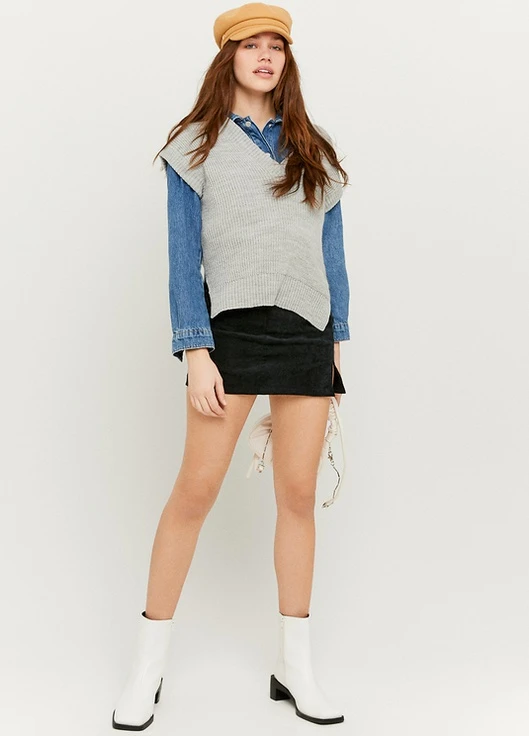 Жилет Tally Weijl Fashion Pullovers - KNIT SLEEVELESS OVER TOP (231935654)