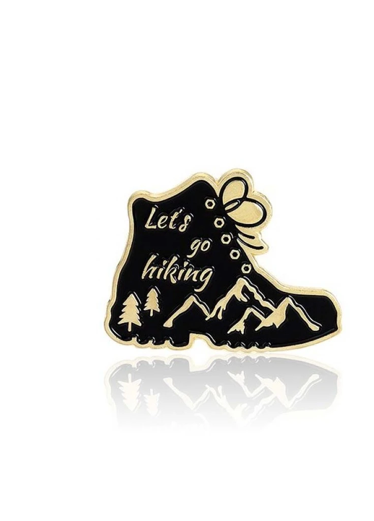 Значок Lets go hiking Broshe (253960744)