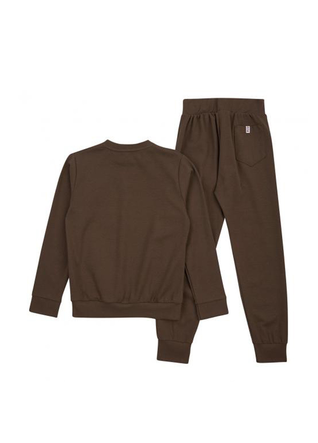 Темно-коричневий демісезонний костюм (світшот, штани) брючний ArDoMi