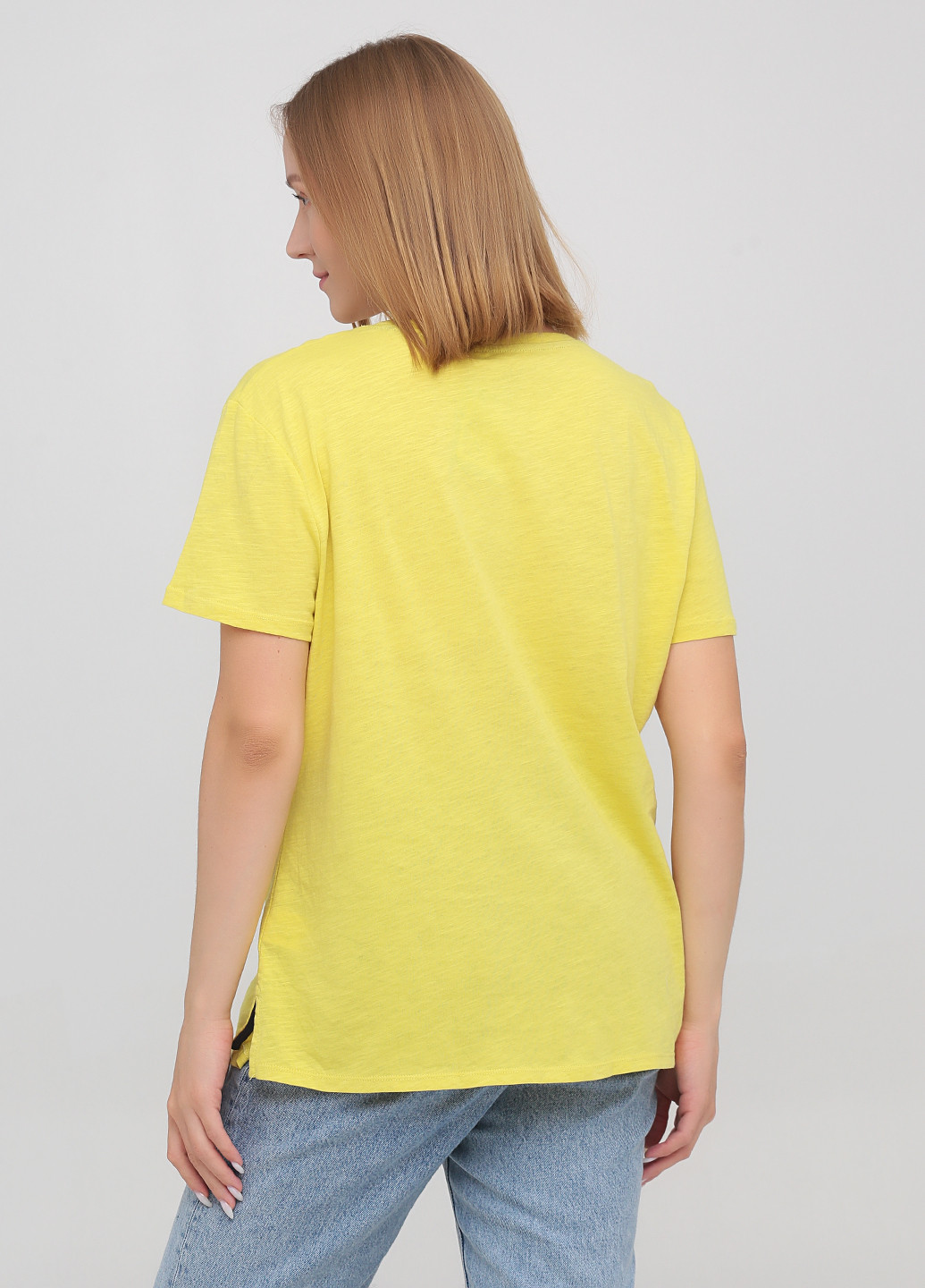 Жовта літня футболка Boden