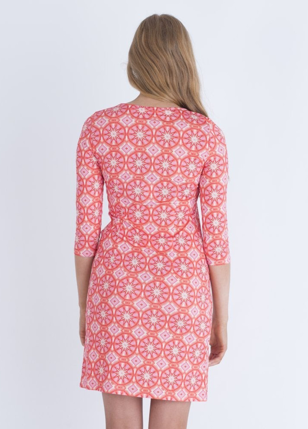 Комбинированное кэжуал платье Ilse Jacobsen однотонное